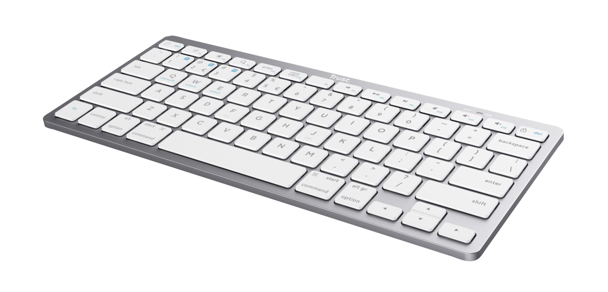 9c6bad6c-4c30-45f1-b444-3c9d237a2a74 KEYBOARD WRL BASICS BLUETOOTH/ENG 24651 TRUST