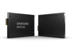 SSD SAMSUNG SSD series PM1743 3.84TB PCIe Gen5 NVMe NAND flash technology TLC Write speed 6000 MBytes/sec Read speed 7500 MBytes/sec Form Factor 2,5" MTBF 25000000 hours MZWLO3T8HCLS-00A07