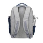 NB BACKPACK ANTI-THEFT 17.3"/7567 GREY/DARK BLUE RIVACASE