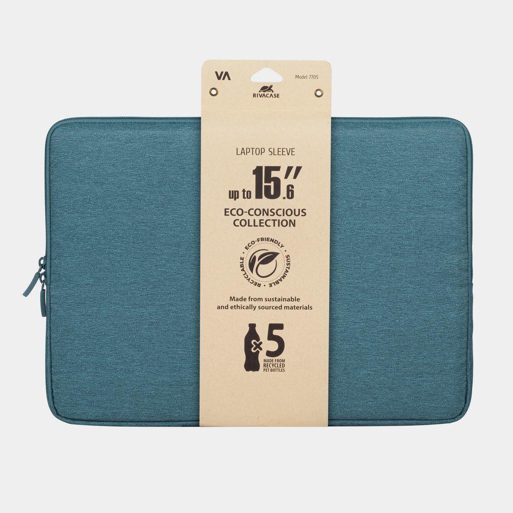 9e33cd1f-4bb0-4f8d-ad17-5e1173d4b622 NB SLEEVE SUZUKA ECO 15.6"/7705 AQUAMARINE RIVACASE