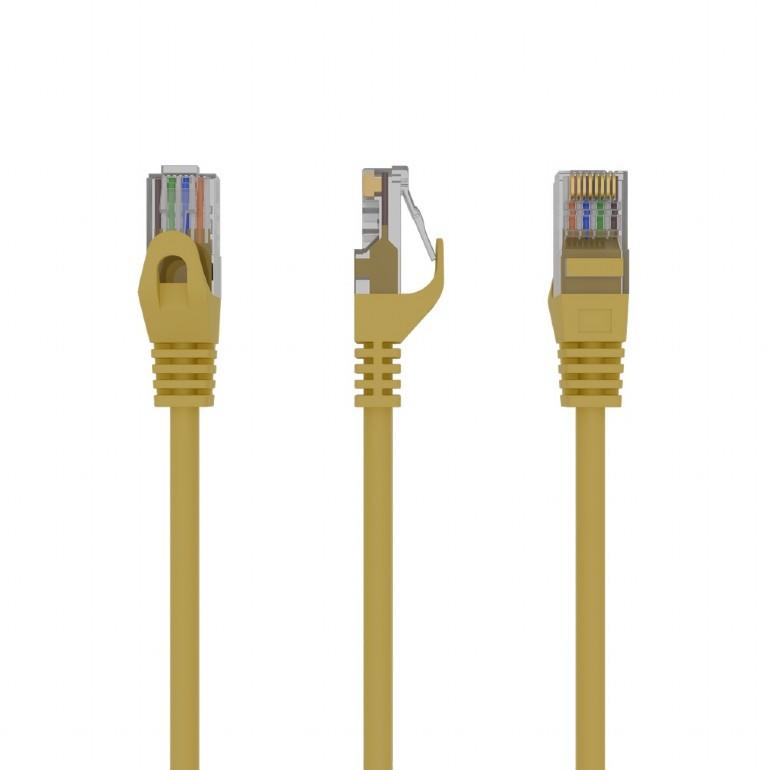 9e435f62-fb66-4e94-8ad4-32880af125b5 UTP Cat6 tinklo kabelis, 1.5 m, geltonas