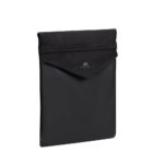 Dėklas MacBook Pro 16" su juodu dirbtiniu oda ir kanvu