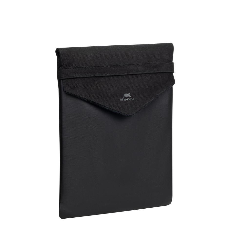 9e5aa327-57a5-4e1a-8176-554bd8a58525 Dėklas MacBook Pro 16" su juodu dirbtiniu oda ir kanvu