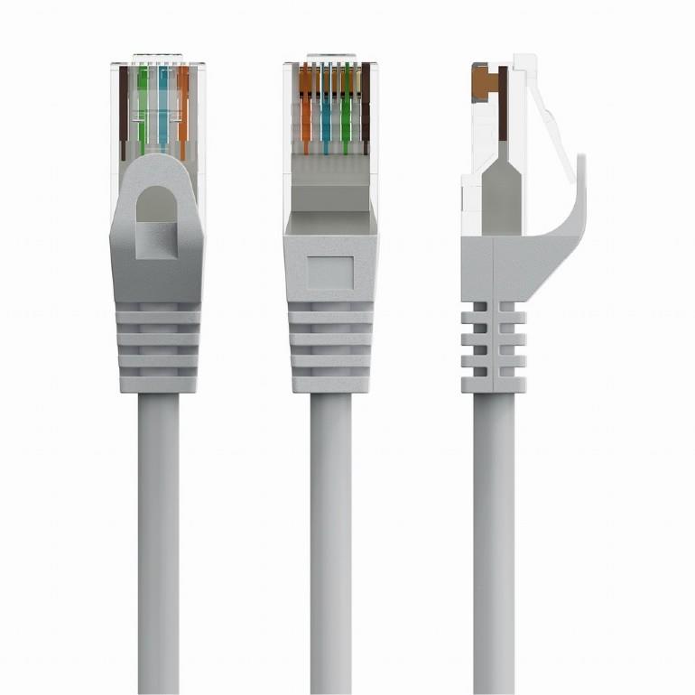 9eb1cf83-522e-48d6-bfbd-5f7e32b97c7a UTP Cat6 tinklo kabelis, 1.5 m, pilkas
