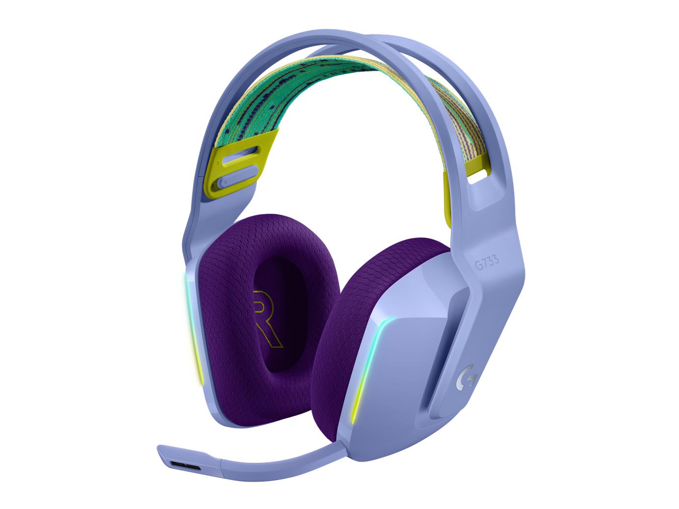 9ef695f3-ec22-4f15-bac7-286609d895f2 HEADSET GAMING G733 WRL/LILAC 981-000890 LOGITECH