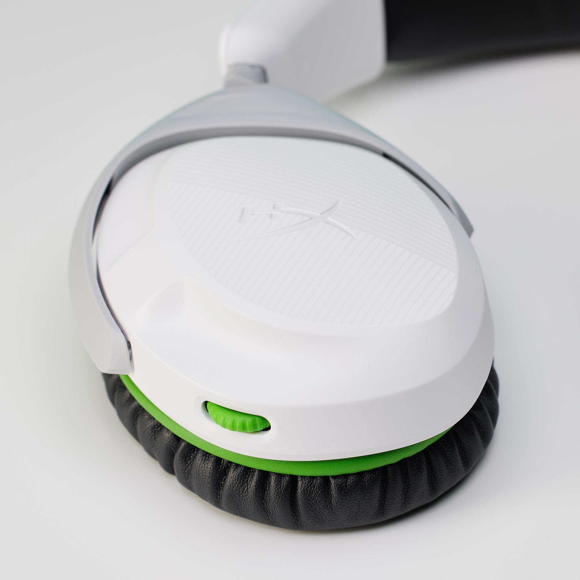 9f1943f4-0d42-4619-b2af-fad3f21b2db2 HEADSET HYPERX CLOUDX STINGER2/WHITE/GREEN 75X28AA HYPERX