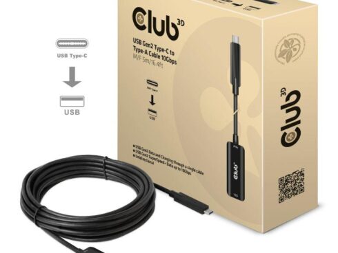 CABLE USB-C TO USB 5M/M/F CAC-1536 CLUB3D