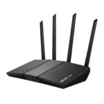 Wireless Router ASUS Wireless Router Mesh Wi-Fi 5 Wi-Fi 6 IEEE 802.11a/b/g IEEE 802.11n 1 WAN 4x10/100/1000M Number of antennas 4 RT-AX57