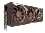 Vaizdo plokštė ASUS NVIDIA GeForce RTX 5080, šoninis vaizdas su jungtimis