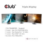 NB ACC DOCKING STATION/USB-C 100W CSV-1564W100 CLUB3D
