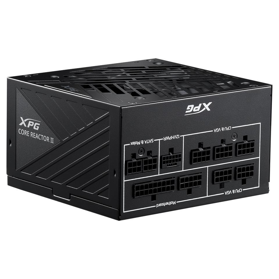 a16be170-77e6-4344-83c1-33fd37b6e797 Power Supply ADATA XPG CORE REACTOR II 850 Watts Efficiency 80 PLUS GOLD COREREACTORII850G-BKCEU