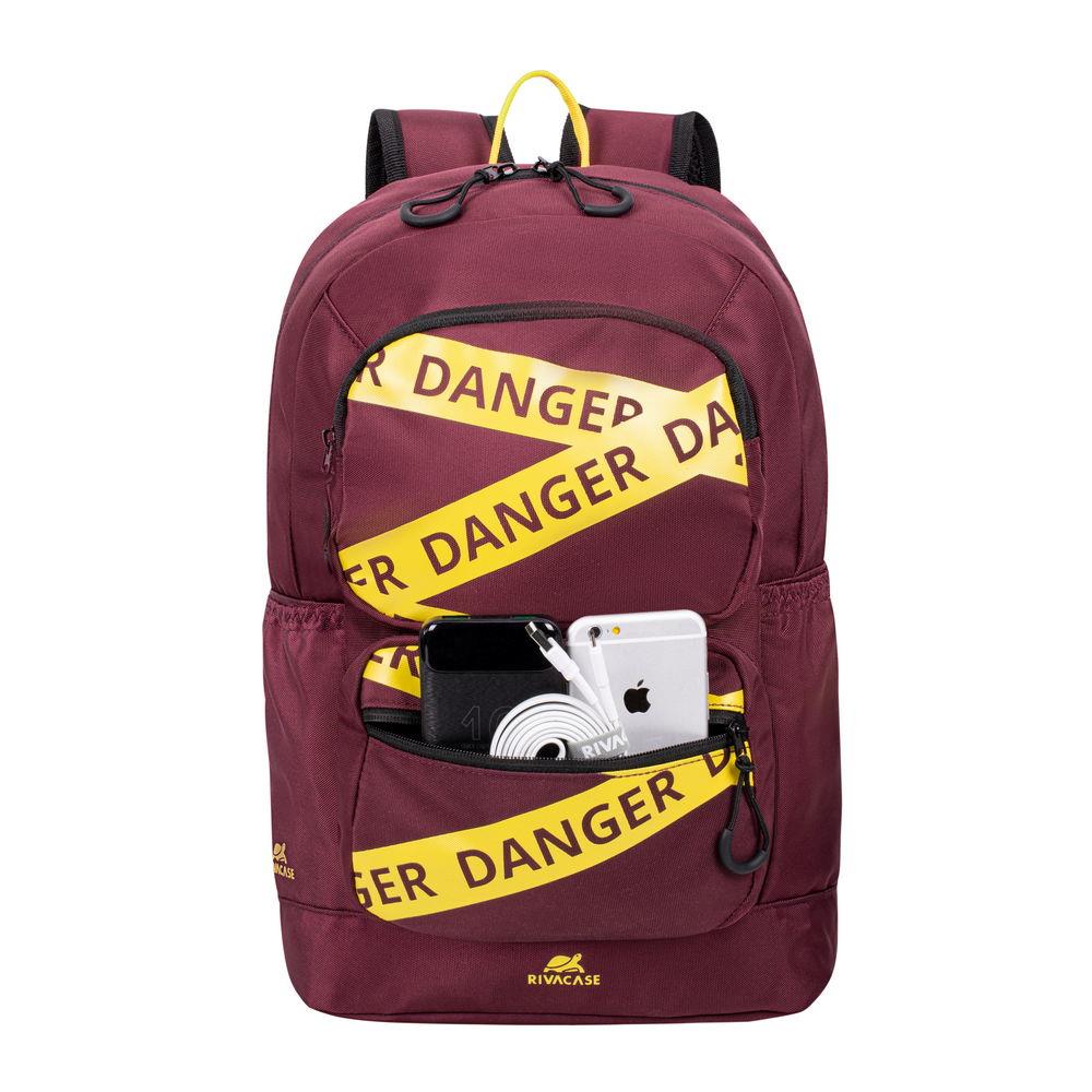 a1b494ce-0225-4046-82df-43c9e94537e4 NB BACKPACK URBAN 14L 13.3"/5421 BURGUNDY RED RIVACASE