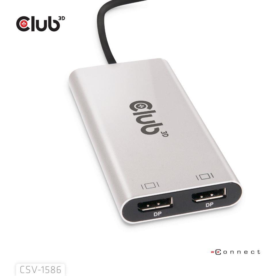 a274e014-c693-4ba3-8bc5-b37ef863c543-2 I/O ADAPTER THUNDERBOLT TO DP/CSV-1586 CLUB3D