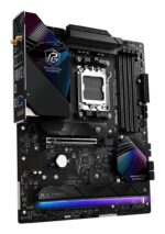 Mainboard ASROCK AMD B850 SAM5 ATX Memory DDR5 Memory slots 4 1xPCI-Express 4.0 16x 1xPCI-Express 5.0 16x 1xM.2 1xHDMI 1xAudio-In 1xAudio-Out 8xUSB 2.0 9xUSB 3.2 3xUSB-C 1xOptical S/PDIF 1xRJ45 B850RIPTIDEWIFI