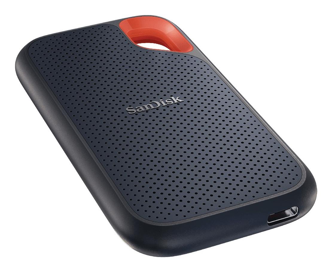 a3481ce1-83d5-40b6-8a1c-52bf0949ad7c External SSD SANDISK BY WESTERN DIGITAL Extreme 2TB USB-C Write speed 1000 MBytes/sec Read speed 1050 MBytes/sec SDSSDE61-2T00-G25