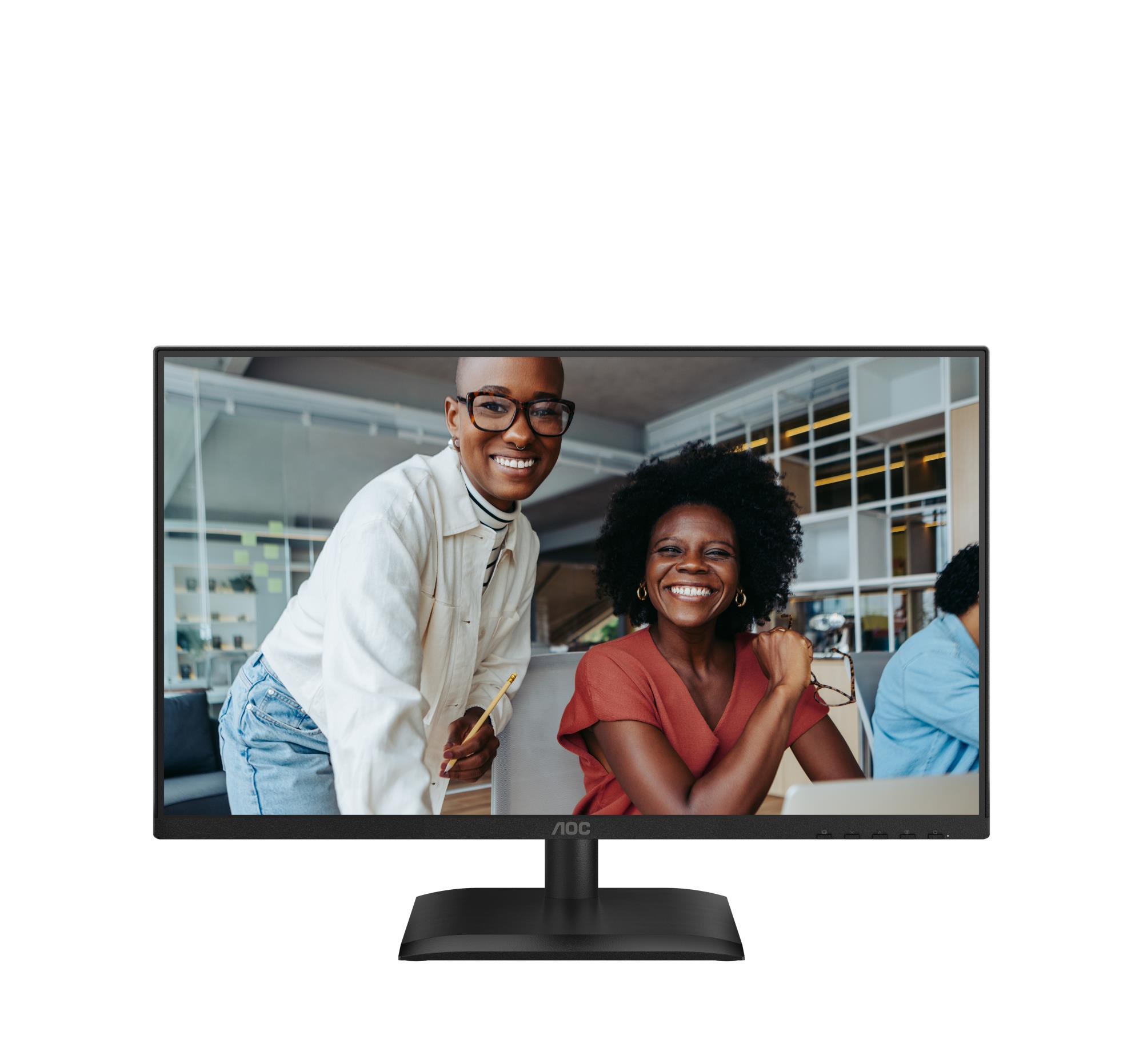 a3c8728c-6494-4e00-b239-64487557795c LCD Monitor AOC 60.5 cm (23.8") 1920 x 1080 pixels Full HD Native aspect ratio 16:9 LED Flat 24E4U