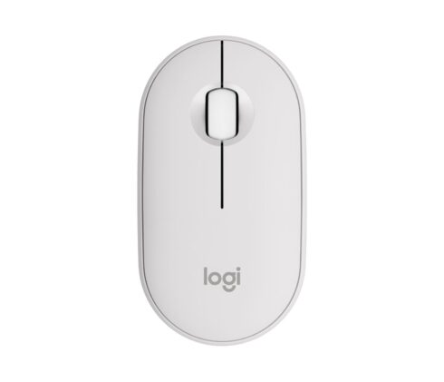Logitech M350S balta USB optinė pelė