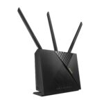 Wireless Router ASUS Wireless Router 1800 Mbps Wi-Fi 5 Wi-Fi 6 1 WAN 4x10/100/1000M Number of antennas 4 4G-AX56