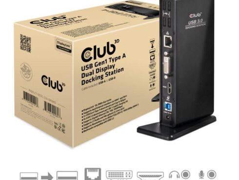 NB ACC DOCKING STATION/USB CSV-3242HD CLUB3D