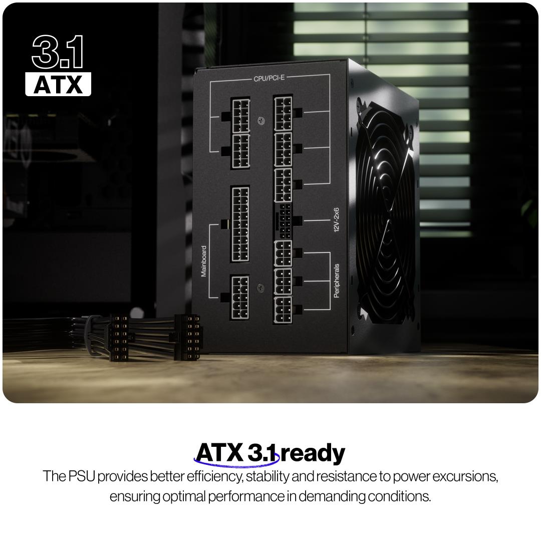 a59130d8-f465-4c8b-85a2-f9340eb06df8 Power Supply ENDORFY SUPREMO FM6 850 Watts Efficiency 80 PLUS GOLD MTBF 100000 hours EY7A012