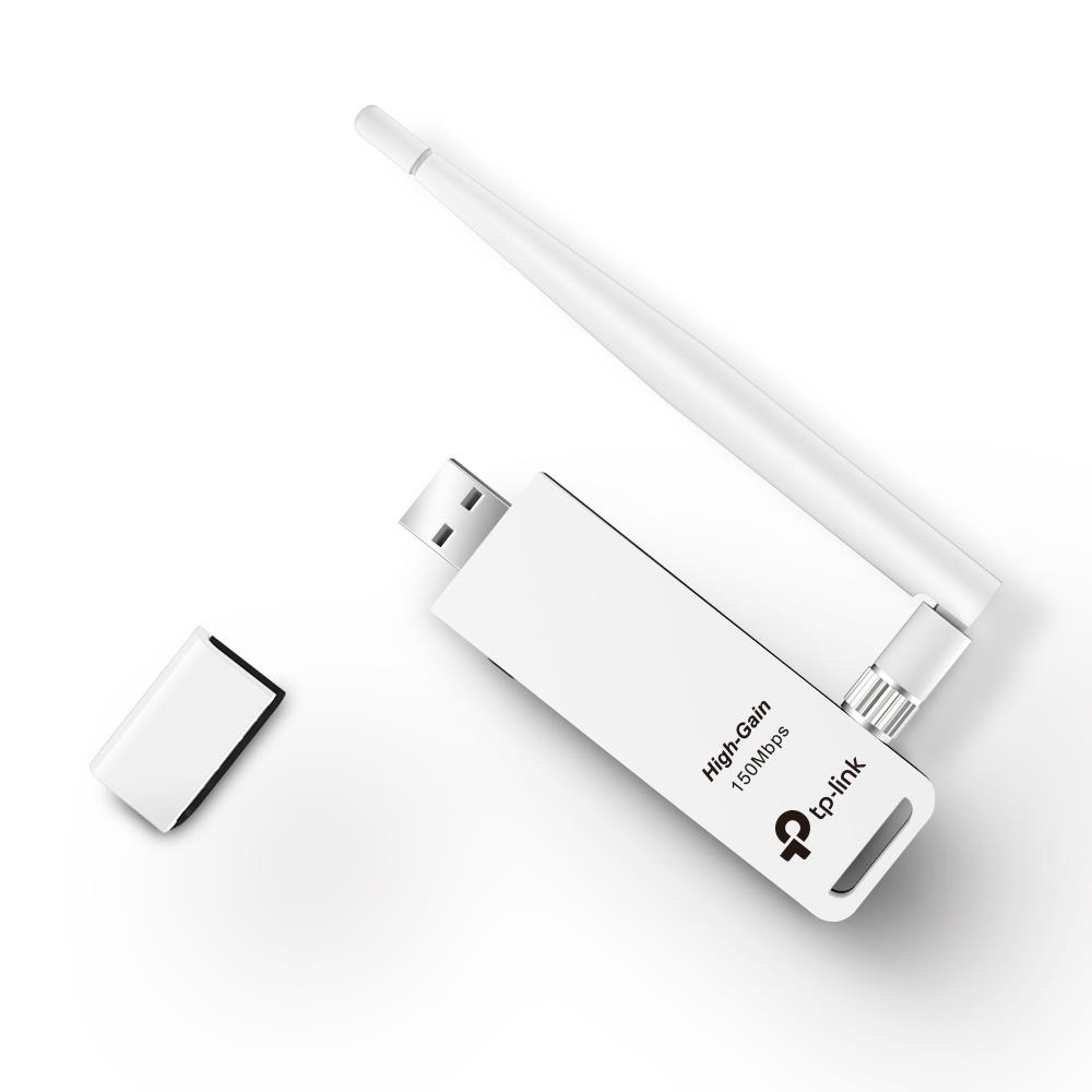 a6e26e48-ed94-4482-b384-9699c3af217e WRL ADAPTER 150MBPS USB HIGH/GAIN TL-WN722N TP-LINK
