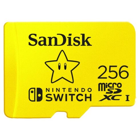 SanDisk microSDXC 256GB UHS-I kortelė, skirta Nintendo Switch