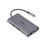 I/O dokų stotis TC39 su 9 prievadų, įskaitant USB-C ir HDMI