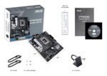 Mainboard ASUS Intel H610 LGA1700 Micro-ATX Memory DDR4 Memory slots 2 1xPCI-Express 3.0 1x 1xPCI-Express 4.0 16x 2xM.2 1x15pin D-sub 1xHDMI 1xDisplayPort 2xAudio-In 1xAudio-Out 4xUSB 2.0 2xUSB 3.2 2xPS/2 1xRJ45 2xRF-Out H610M-AWIFID4
