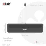 Dokas CSV-2541 su matomais HDMI ir DisplayPort jungtimis