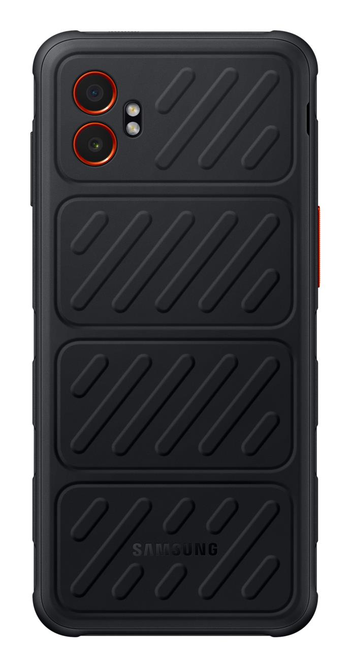 ab11cd33-9c77-4723-87b4-0a946f8161b0 Samsung Galaxy XCover 7 Pro, šoninis vaizdas su matomais mygtukais