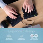 KEYBOARD WRL COMPACT BREAK/BLACK RGOSBUSWLBL R-GO TOOLS