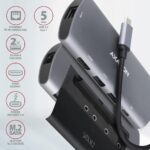 I/O HUB USB-C 6IN1 SATA M.2/0.18M HMC-6M2 AXAGON