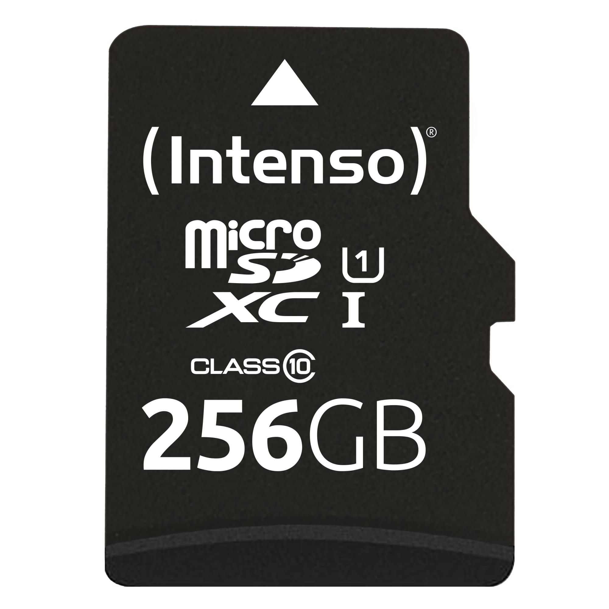 aceb9b18-0847-46b1-923a-97189ec239dc Atminties kortelė Micro SDXC 256GB UHS-I su adapteriu