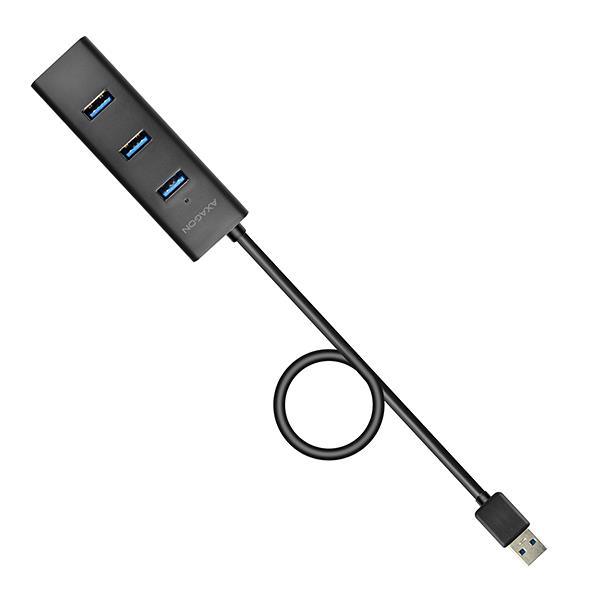 af2186a2-65c2-4fc2-8eab-5514c3504528 USB 3.0 hubas su keturiais prievadais ir 1.2 m ilgio kabeliu