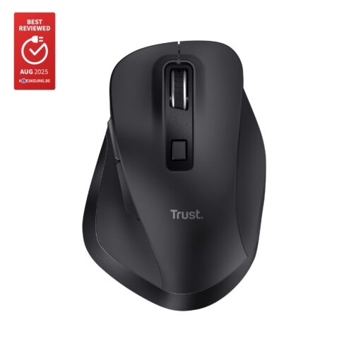 Trust Fyda 25708 belaidė optinė pelė su Bluetooth 5.2 ir 10m nuotoliu