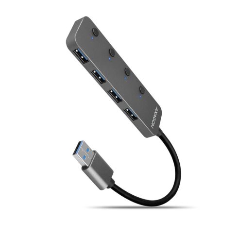 AXAGON HUE-MSA USB 3.2 hub su 4 prievadais