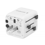Gembird TPA-INT-01-W Universal travel power adapter, white | Gembird