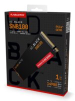 SSD WESTERN DIGITAL Black SN8100 1TB M.2 PCIe Gen5 NVMe 3D TLC Write speed 11000 MBytes/sec Read speed 14900 MBytes/sec WDS100T1X0M