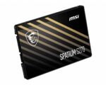 MSI SPATIUM S270 240GB SSD, matmenys ir jungčių išdėstymas