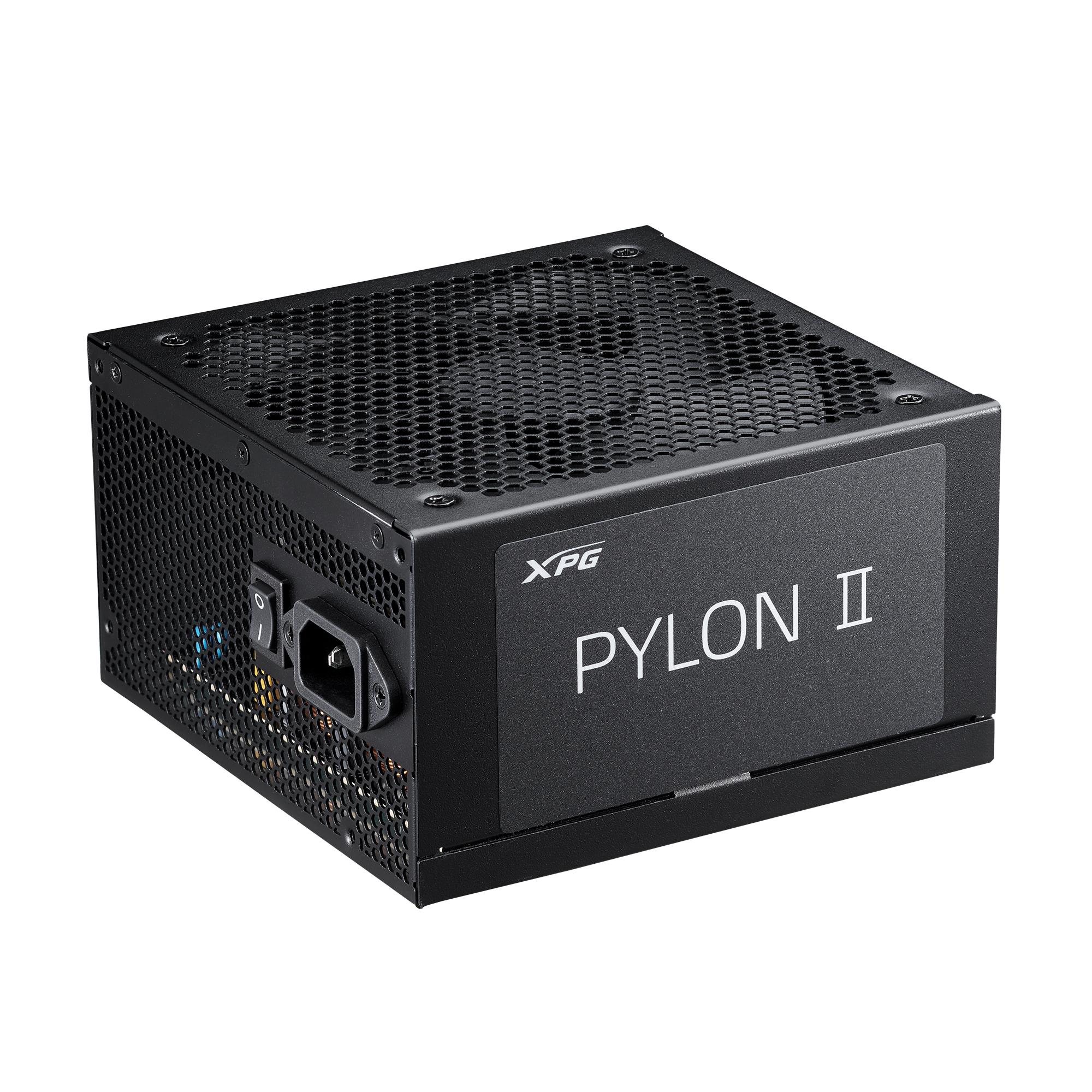 b2c76da4-1130-46e6-ae53-cc9a6769fc91 Maitinimo blokas ADATA XPG PYLON II 650W su 80 PLUS BRONZE efektyvumu