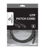 PATCH CABLE CAT6 UTP 3M/BLACK PP6U-3M/BK GEMBIRD