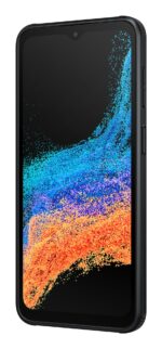 Mobilusis telefonas Galaxy XCover 6 Pro, juodas, šoninis vaizdas