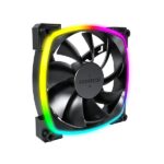 120mm Montech AX120 PWM korpuso aušintuvas juodas su RGB apšvietimu