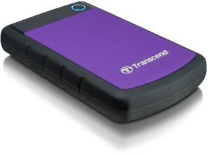 Išorinis HDD TRANSCEND StoreJet 1TB USB 3.0, violetinis