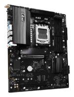 Mainboard ASROCK AMD B850 SAM5 ATX Memory DDR5 Memory slots 4 1xPCI-Express 4.0 16x 1xPCI-Express 5.0 16x 1xM.2 1xHDMI 1xAudio-In 1xAudio-Out 1xMicrophone 6xUSB 2.0 4xUSB 3.2 1xUSB-C 1xRJ45 B850PRO-AWIFI