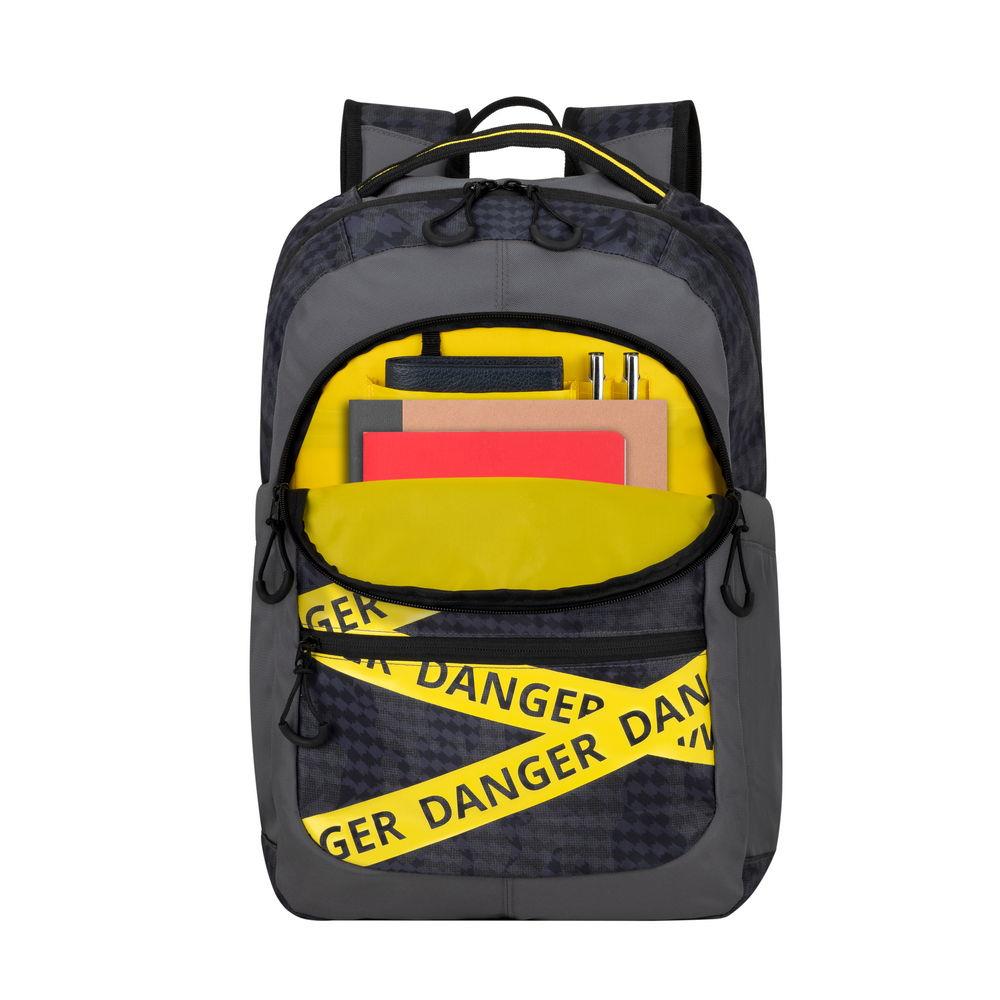b4f552d7-d263-4ff6-94ab-d6204c0c1d23 Kuprinė NB BACKPACK URBAN 20L, šoninis vaizdas su užtrauktuku ir kišenėmis