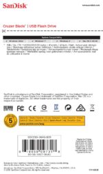 MEMORY DRIVE FLASH USB2 64GB/SDCZ50-064G-B35 SANDISK