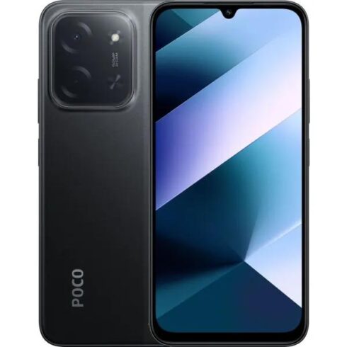 Poco C85, 8GB RAM ir 256GB atminties, juodas