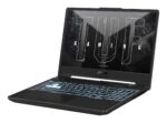 Notebook ASUS TUF Gaming A15 FA506NCG-HN184W CPU AMD Ryzen 7 7445HS 3200 MHz 15.6" 1920x1080 RAM 16GB DDR5 5600 MHz SSD 512GB NVIDIA GeForce RTX 3050 4GB ENG Windows 11 Home Black 2.3 kg 90NR0JF7-M00FB0