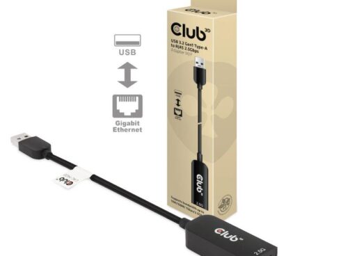 I/O ADAPTER USB3.2 TO RJ45/M/F CAC-1420 CLUB3D